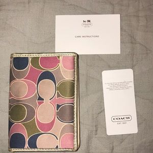 Coach multicolor wallet!!